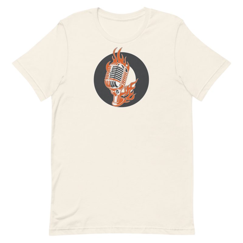 OZZz Signature Flame Mic Tee – White